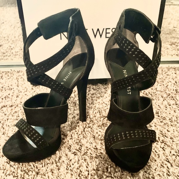 Nine West sexy platform high heels - Picture 1 of 4